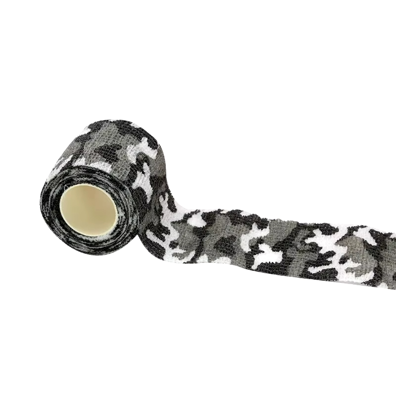 Outdoor Hunting Fabric - DIZETION Telescopic ผ้าไม่ทอกลางแจ้งเทปพรางการล่าสัตว์เทปพรางป้องกันนิ้วการเคลื่อนไหวยืดหยุ่นสูง