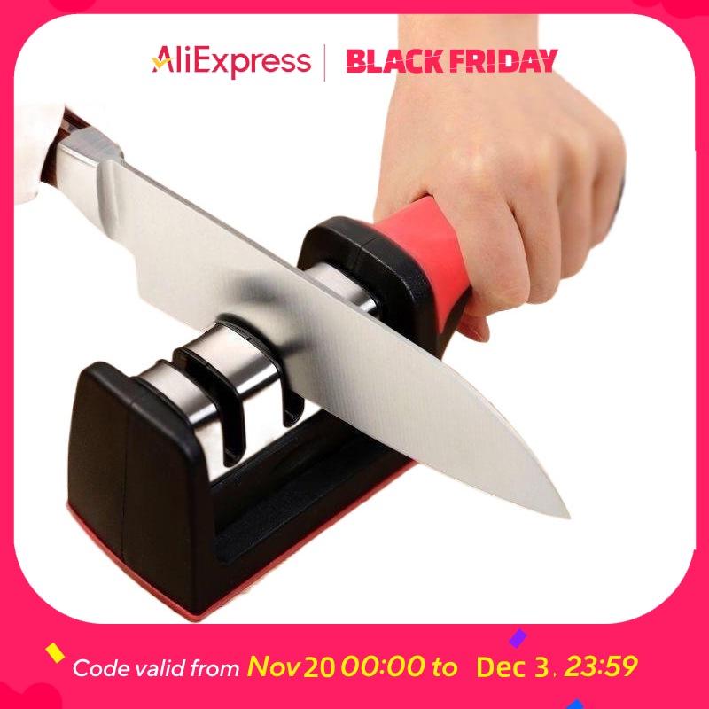 Hunting Knife Outdoor Edge - ชุดลับคมมีด 3 ขั้นตอน พร้อมแท่งเพชรและเซรามิก ลับคมเร็ว ฐานกันลื่น