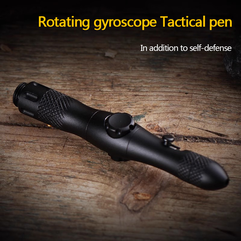 Tactical Pen Tool - ปากกายุทธวิธีการป้องกันตัวเอง, ไฟฉายปินเนอร์ Fidget ที่สร้างสรรค์, ปากกาทําลายหน้าต่างอเนกประสงค์, เครื่องมือการอยู่รอด