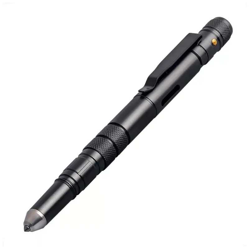 Tactical Pen Tool - แบบพกพามัลติฟังก์ชั่ปากกายุทธวิธี 4-In-1 กลางแจ้งยุทธวิธี Anti Skid ปากกาลูกลื่นไฟฉายฉุกเฉิน