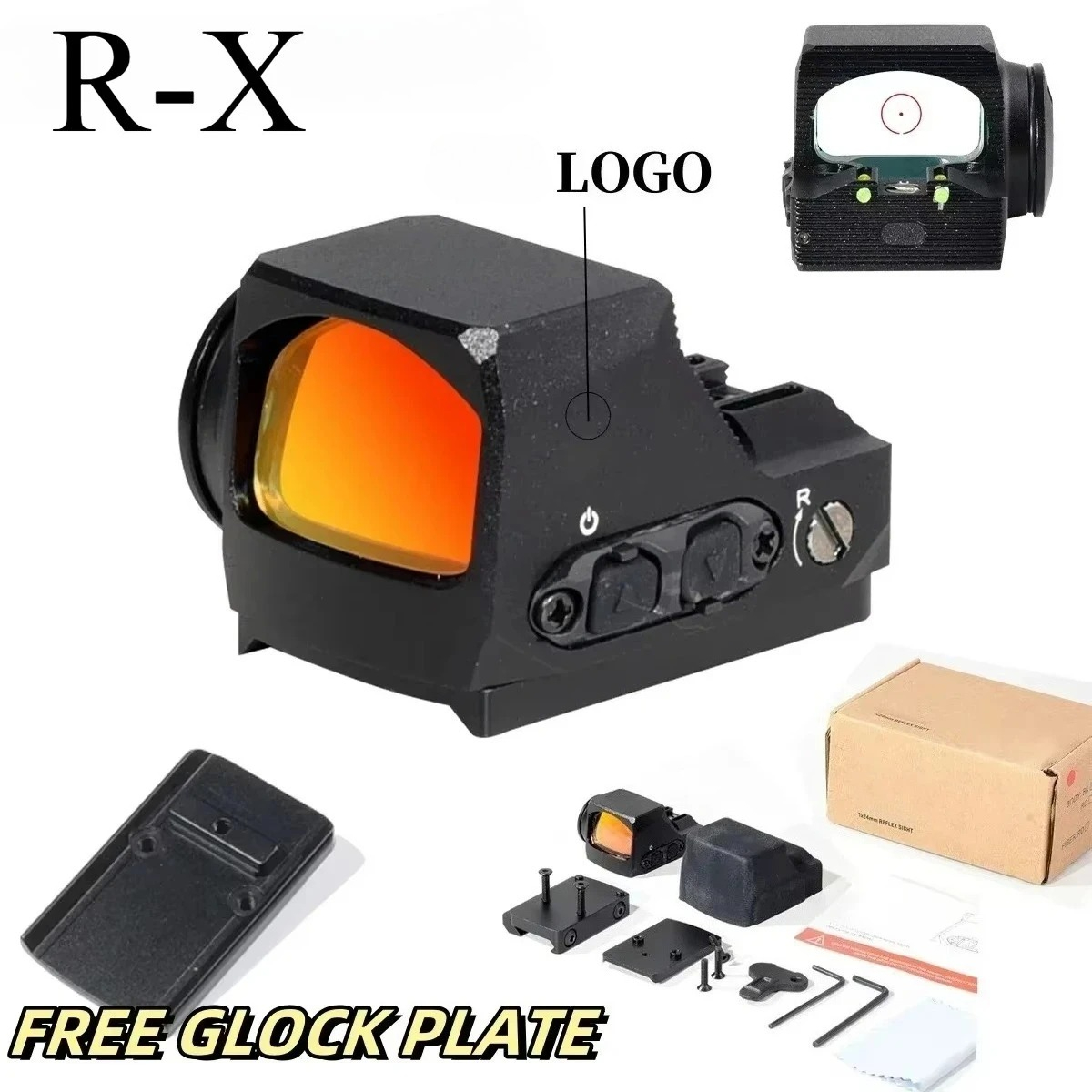 Outdoor Hunting Lab - กล้องเล็งจุดแดง R-X ขนาด 1x24 มม. แบบ