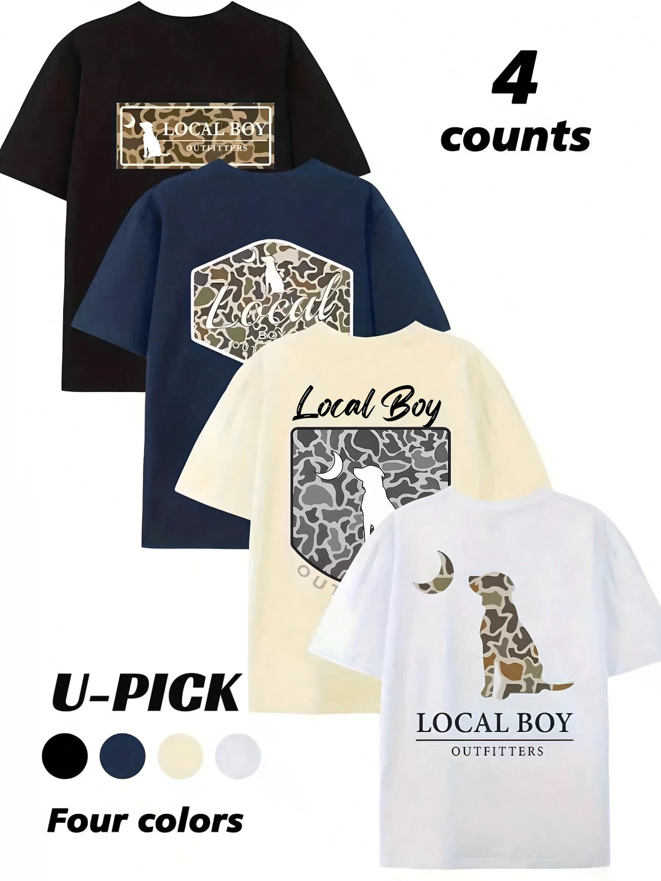 Outdoor Hunting Outfitters - U-PICK - ชุด 4 ชิ้น Local