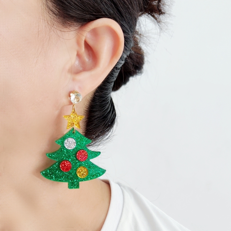 KUGUYS ต่างหูคริสต์มาสรูปซานตา - Elk Bugle Call บทวิจารณ์และราคา