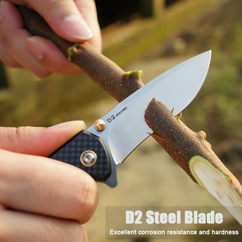 มีดพับเหล็กกล้า D2 ยี่ห้อ FORE - Hunting Camp Outdoor Kitchen บทวิจารณ์และราคา