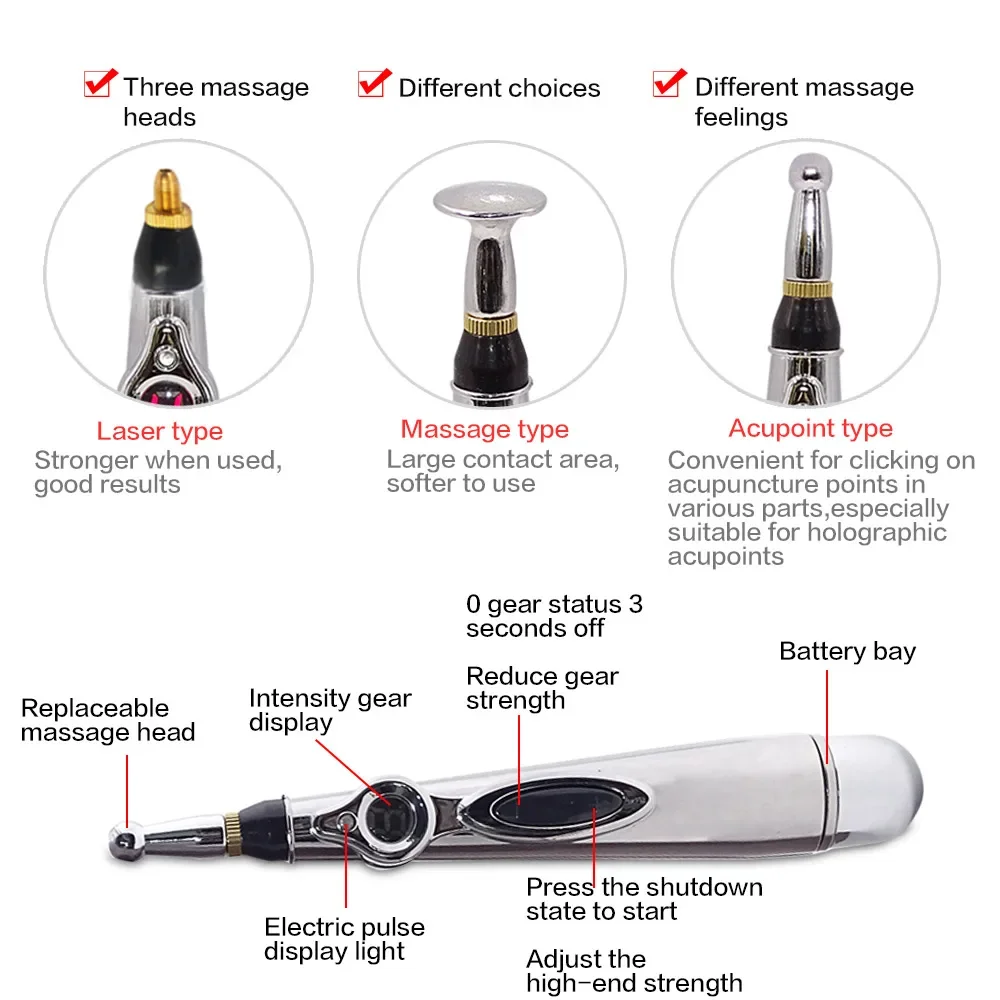 ปากกานวดฝังเข็ม 5-in-1 ปากกาฝั - Tactical Pen Tool บทวิจารณ์และราคา