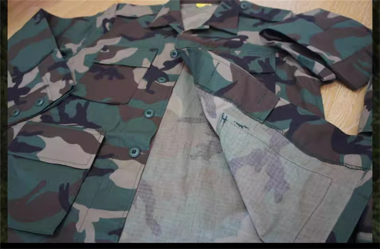 ทหารยุทธวิธี BDU COMBAT การล่า - Ghillie Suit Woodland บทวิจารณ์และราคา