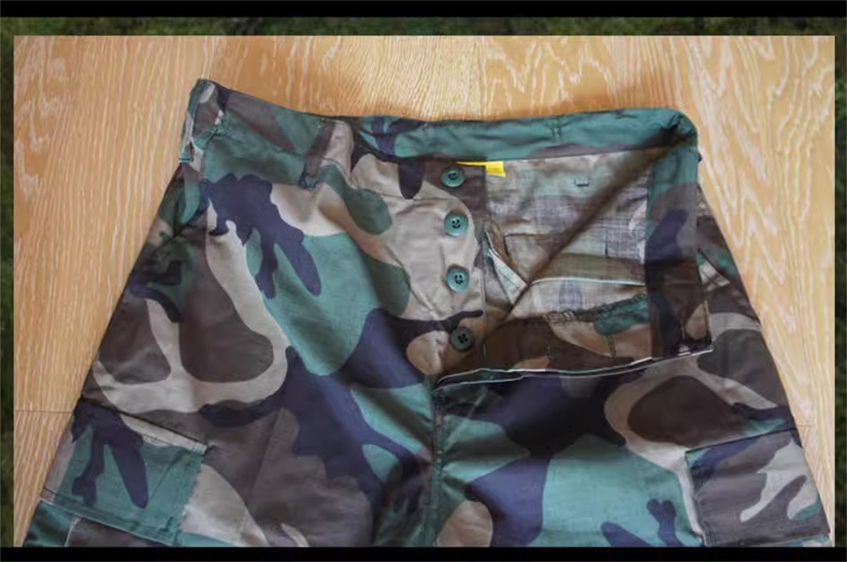 ทหารยุทธวิธี BDU COMBAT การล่า - Ghillie Suit Woodland บทวิจารณ์และราคา