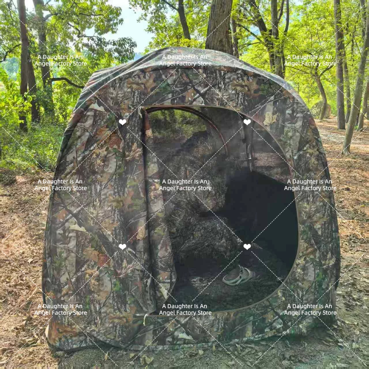 เต็นท์สำหรับตั้งแคมป์กลางแจ้งล - Hunting And Camping In Forest บทวิจารณ์และราคา