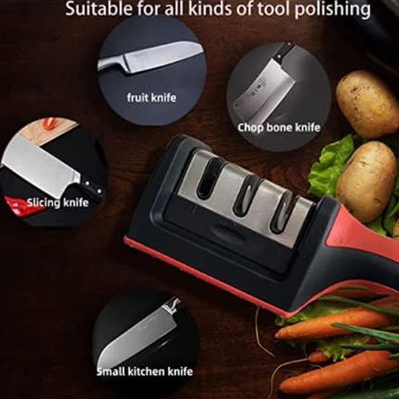 ชุดลับคมมีด 3 ขั้นตอน พร้อมแท่ - Hunting Knife Outdoor Edge บทวิจารณ์และราคา