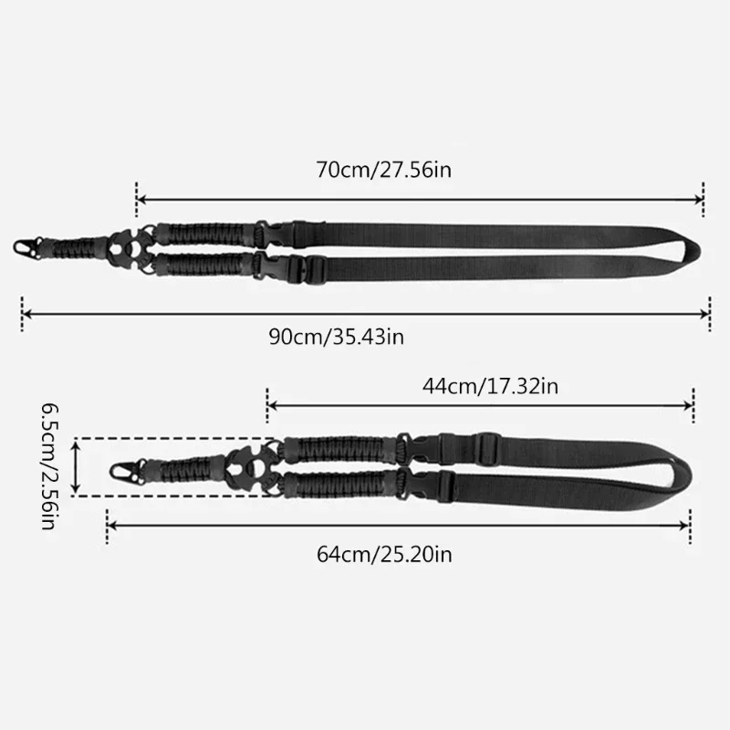 3จุดสายรัดปืนบันจี้จัมซอฟต์สาย - Outdoor Hunting Rifle บทวิจารณ์และราคา