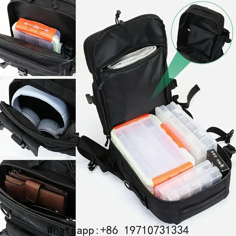 กระเป๋าเป้สะพายหลังกันน้ำ 1000 - Hunting Fishing Outdoor บทวิจารณ์และราคา