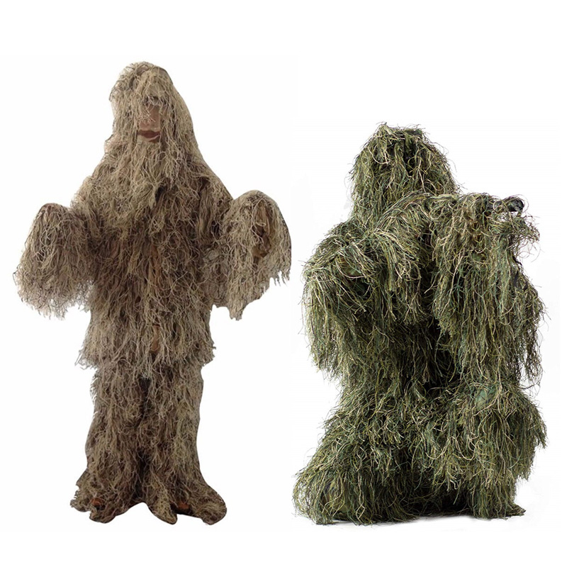 Ophidian ผู้ใหญ่เด็กชุดพราง 3D - Ghillie Suit Woodland บทวิจารณ์และราคา