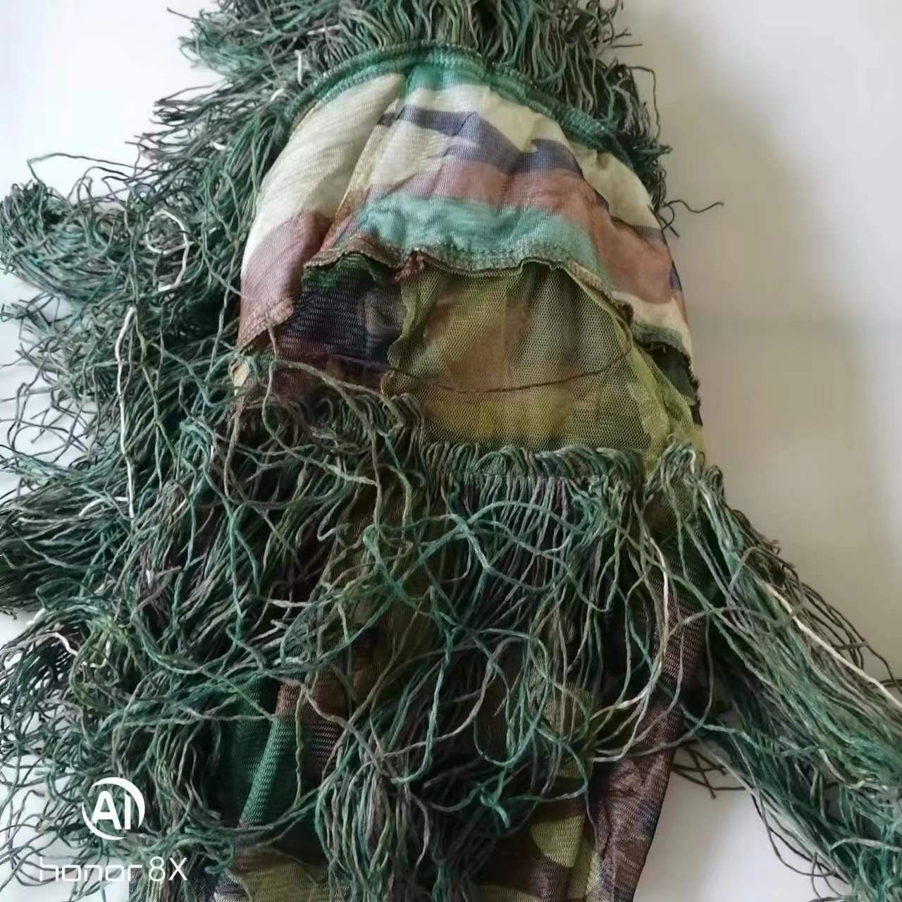 ชุดผีปอบล่าสัตว์ป่าชุดพรางใบไบ - Ghillie Suit Woodland บทวิจารณ์และราคา