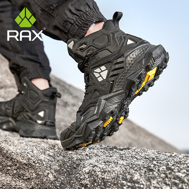 Rax เดินป่าผู้ชายรองเท้ากันน้ำ - Outdoor Hunting Fabric บทวิจารณ์และราคา