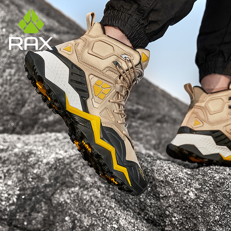 Rax เดินป่าผู้ชายรองเท้ากันน้ำ - Outdoor Hunting Fabric บทวิจารณ์และราคา