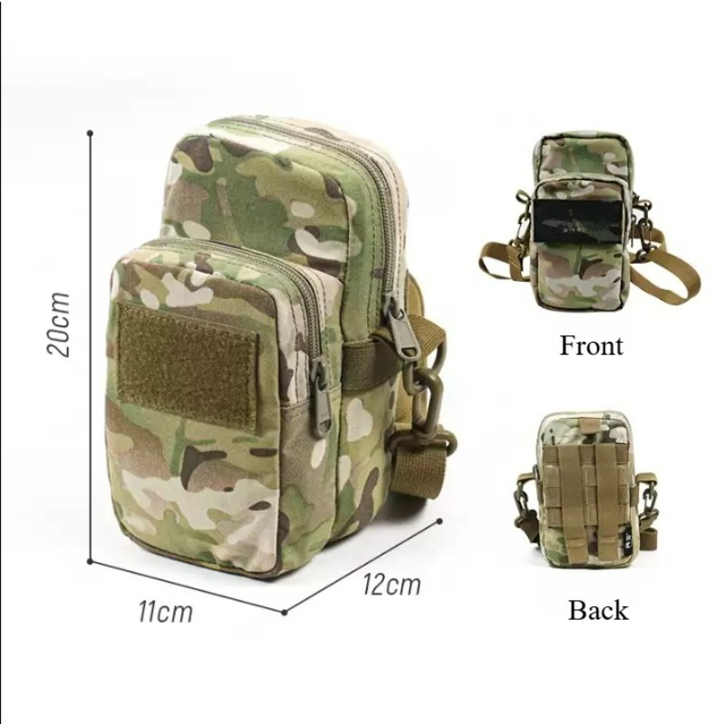 กระเป๋าคาดเอวแบบยุทธวิธี กระเป - Outdoor Hunting Fabric บทวิจารณ์และราคา