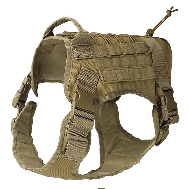 ชุดเสื้อกั๊กและสายจูงสุนัขไนลอ - Hunting Dog Outdoor บทวิจารณ์และราคา