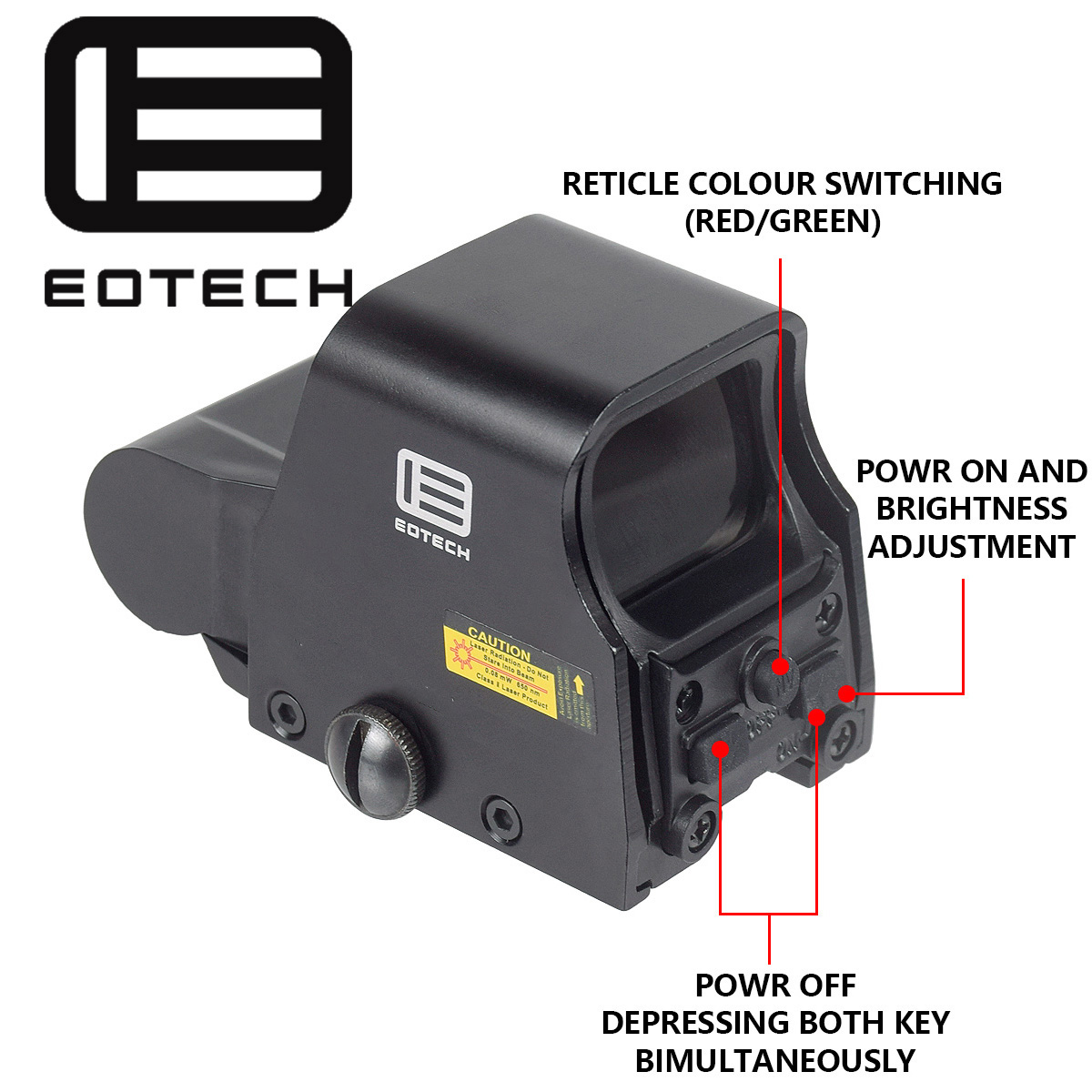 Eotech 551 552 553 558 โฮโลแกร - Outdoor Hunting Rifle บทวิจารณ์และราคา