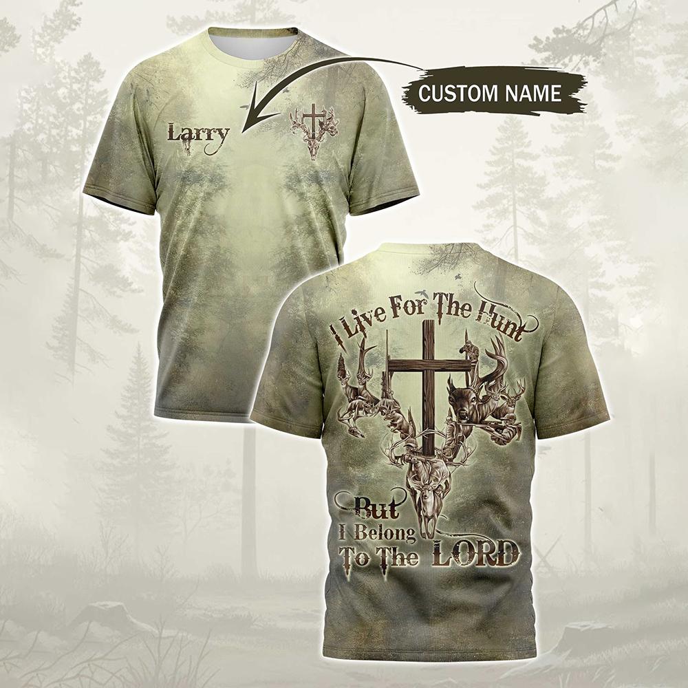 เสื้อยืดพิมพ์ลายหมีป่าสไตล์วิน - Hunting And Camping In Forest บทวิจารณ์และราคา