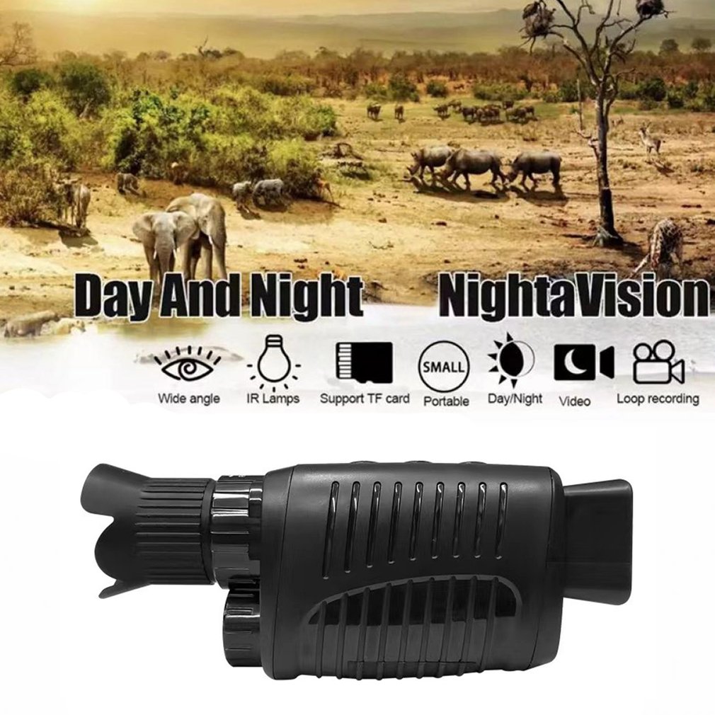 อุปกรณ์มองกลางคืนแบบตาเดียว HD - Hunting Outdoor Day บทวิจารณ์และราคา