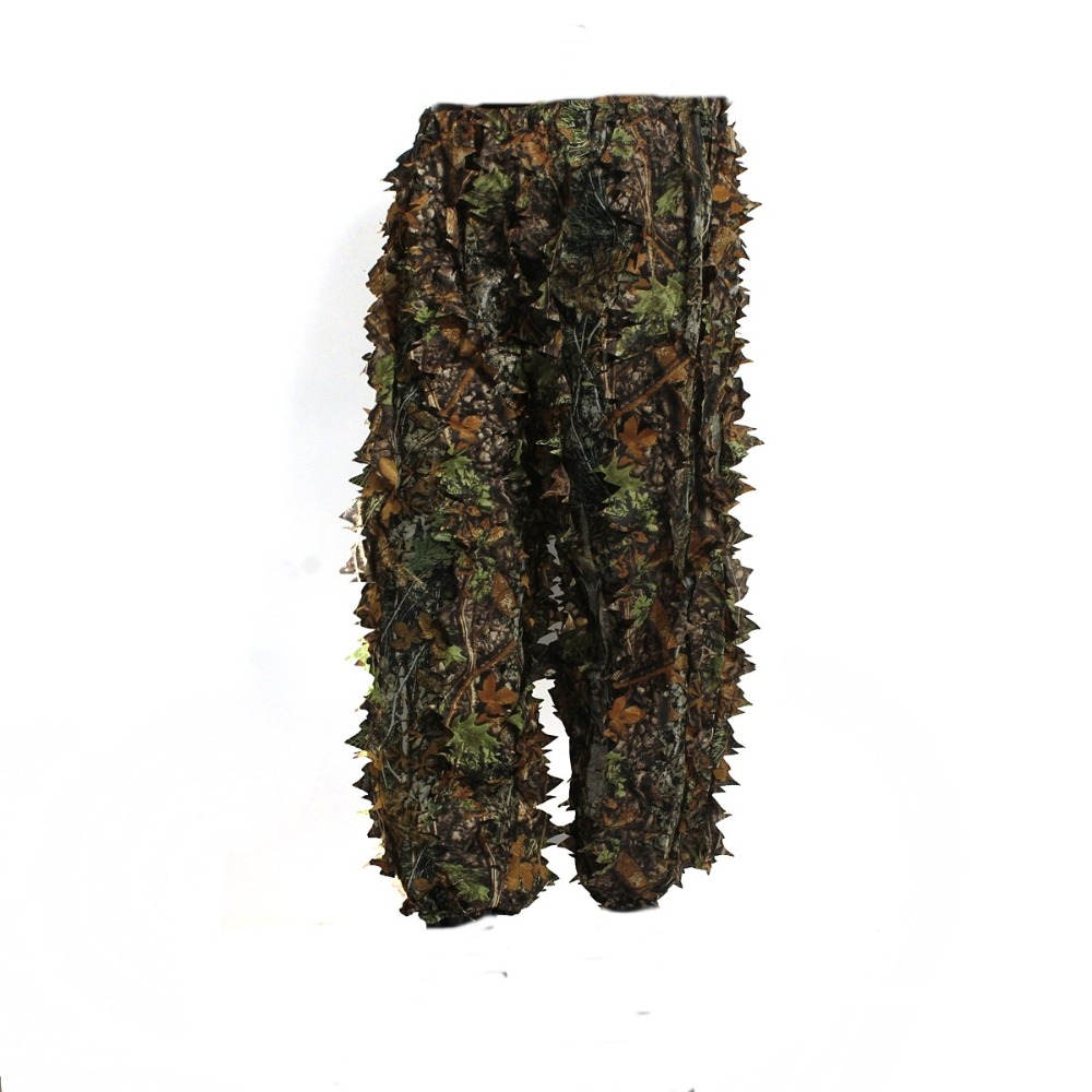 ผู้ใหญ่ 3D ใบ Bionic Camouflag - Ghillie Suit Woodland บทวิจารณ์และราคา