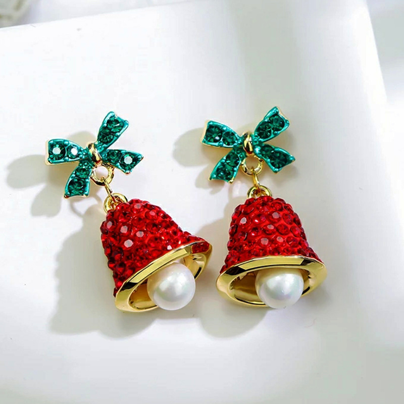 แฟชั่นคริสต์มาสสีเขียว Bowknot - Elk Bugle Call บทวิจารณ์และราคา
