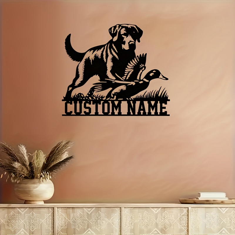 งานศิลปะโลหะติดผนังรูปเป็ดลาบร - Hunting Dog Outdoor บทวิจารณ์และราคา