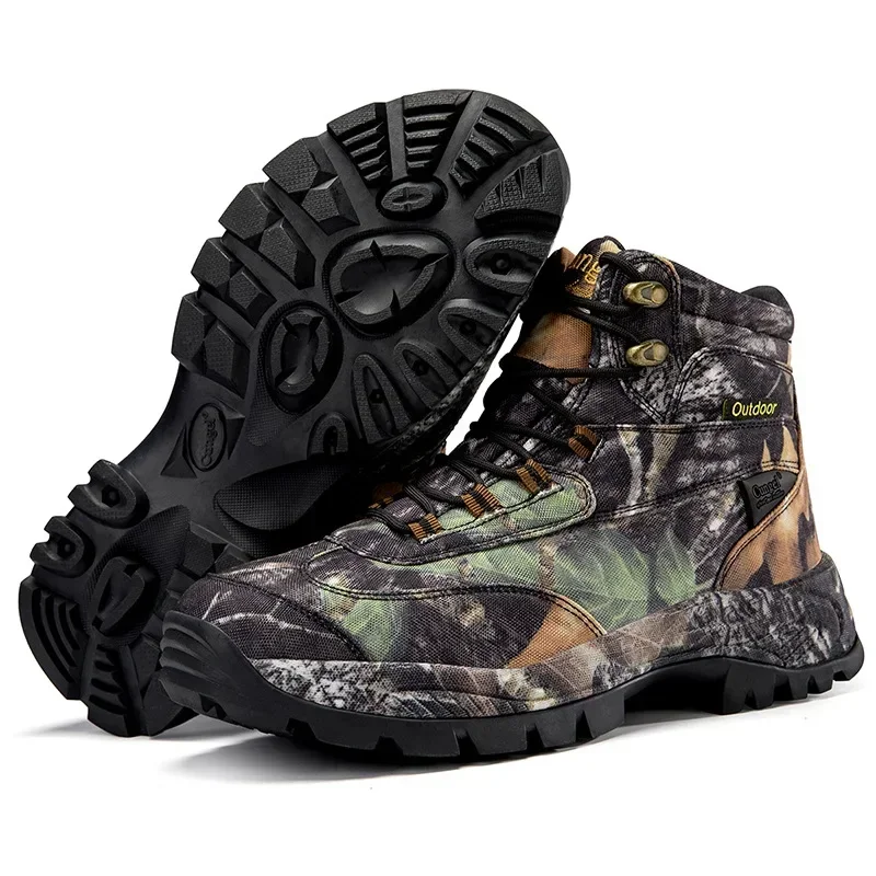 ผู้ชาย High TOP Camouflage การ - Hunting Outdoor Boots บทวิจารณ์และราคา