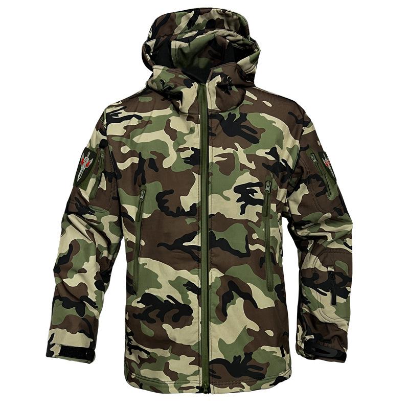 เสื้อแจ็คเก็ตกันน้ำลายพรางสำหร - Safari Outdoor Hunting Jackets บทวิจารณ์และราคา