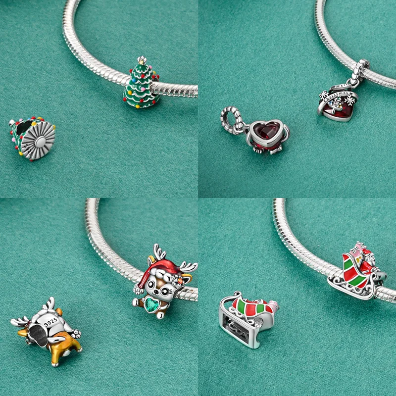 คริสต์มาส Charms เงิน 925 Elk  - Elk Bugle Call บทวิจารณ์และราคา