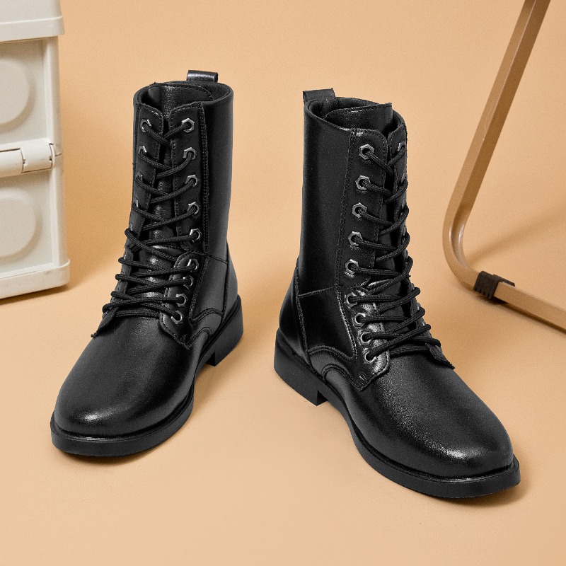 MAIJIAKA รองเท้าบูทหนังทรงสูงร - Hunting Outdoor Boots บทวิจารณ์และราคา
