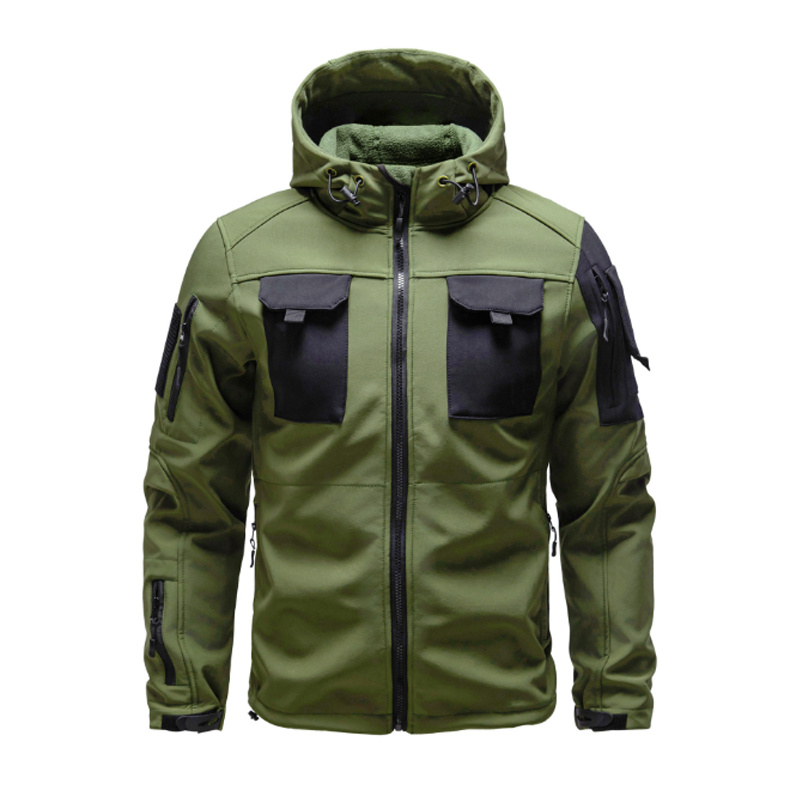 ฤดูใบไม้ร่วงฤดูหนาวกลางแจ้งผู้ - Safari Outdoor Hunting Jackets บทวิจารณ์และราคา
