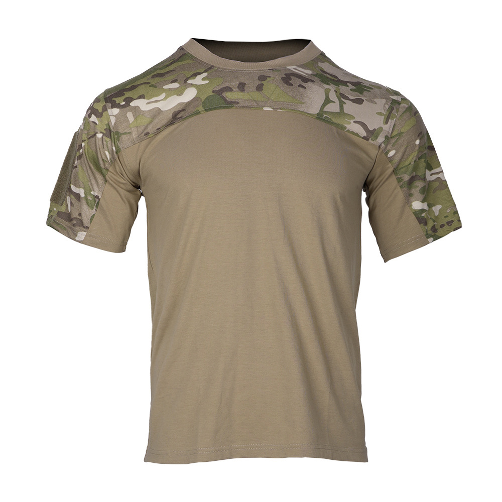 เสื้อลายพรางชายเสื้อต่อสู้ยุทธ - Outdoor Hunting Fabric บทวิจารณ์และราคา