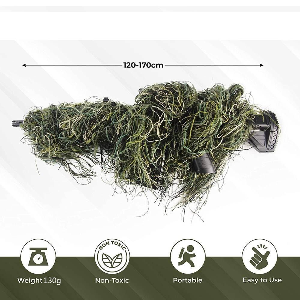 ชุดคลุมปืนไรเฟิล 3 มิติ GUGULU - Outdoor Hunting Rifle บทวิจารณ์และราคา
