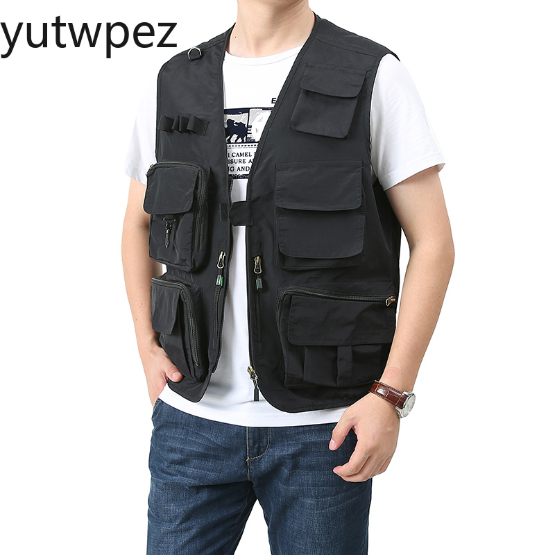 เสื้อกั๊กปักลายสำหรับผู้ชาย น้ - Safari Outdoor Hunting Jackets บทวิจารณ์และราคา