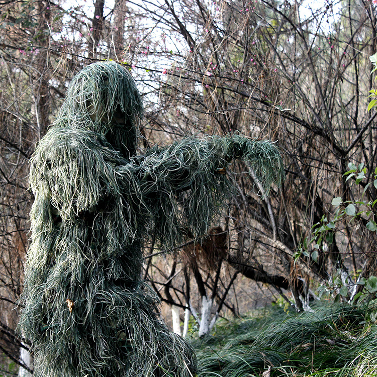 ฤดูหนาว 3D หิมะสีขาว Ghillie ช - Ghillie Suit Woodland บทวิจารณ์และราคา
