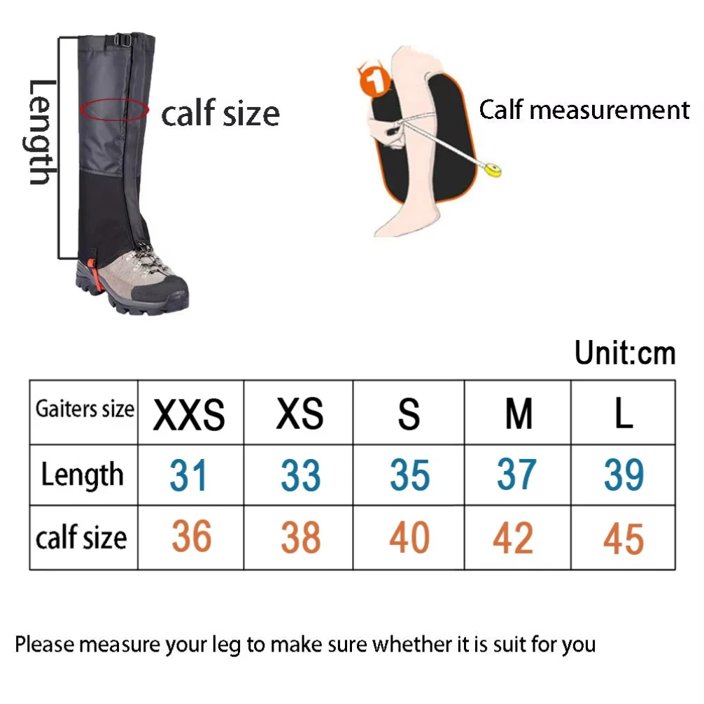 ปลอกขาป้องกันน้ำและหิมะ สำหรับ - Hunting Outdoor Boots บทวิจารณ์และราคา