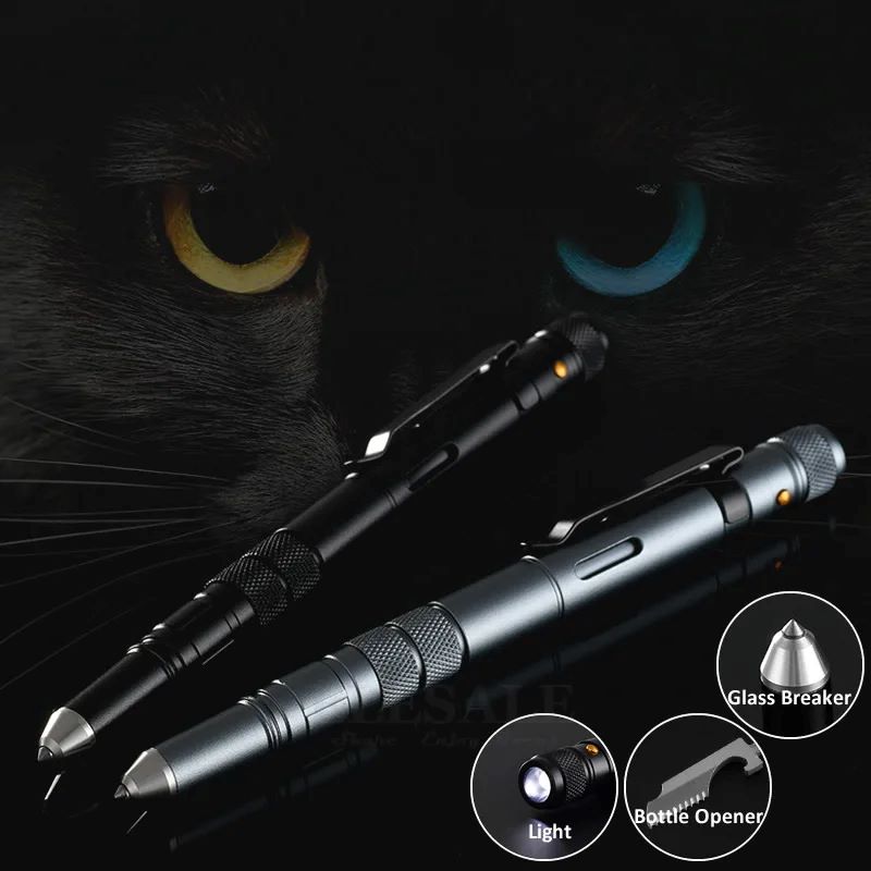 แบบพกพามัลติฟังก์ชั่ปากกายุทธว - Tactical Pen Tool บทวิจารณ์และราคา