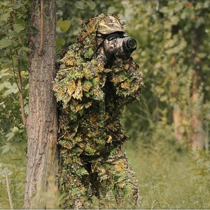 ชุด Ghillie กลางแจ้งสำหรับผู้ช - Ghillie Suit Woodland บทวิจารณ์และราคา