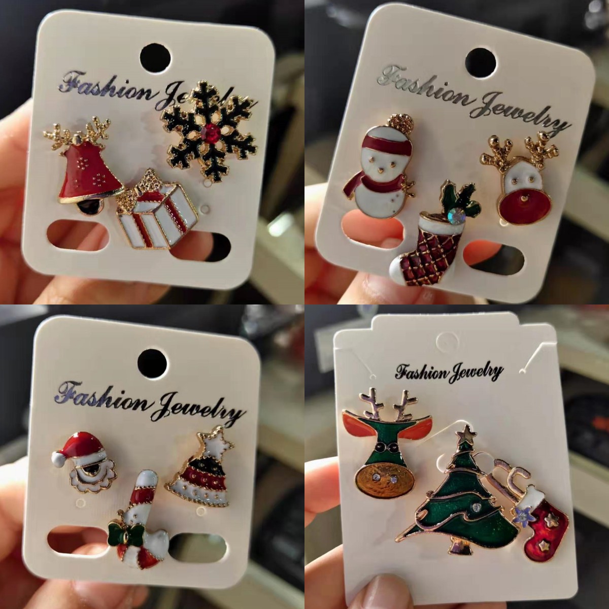 3pcs Merry Christmas เข็มกลัดส - Elk Bugle Call บทวิจารณ์และราคา