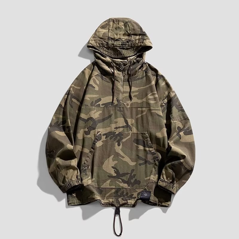 อินเทรนด์Outerwearฤดูใบไม้ผลิH - Safari Outdoor Hunting Jackets บทวิจารณ์และราคา