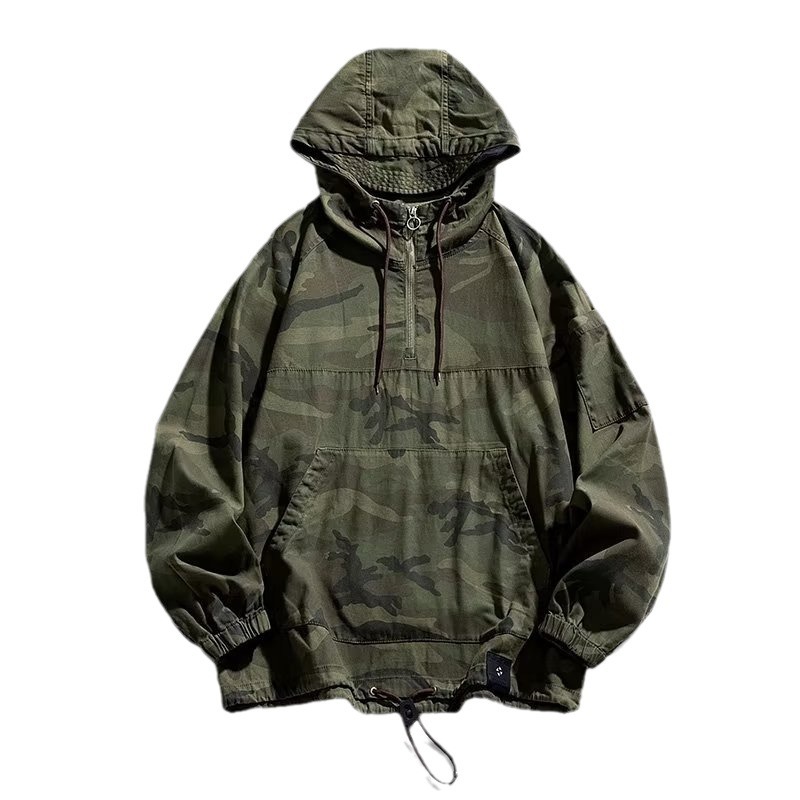 อินเทรนด์Outerwearฤดูใบไม้ผลิH - Safari Outdoor Hunting Jackets บทวิจารณ์และราคา