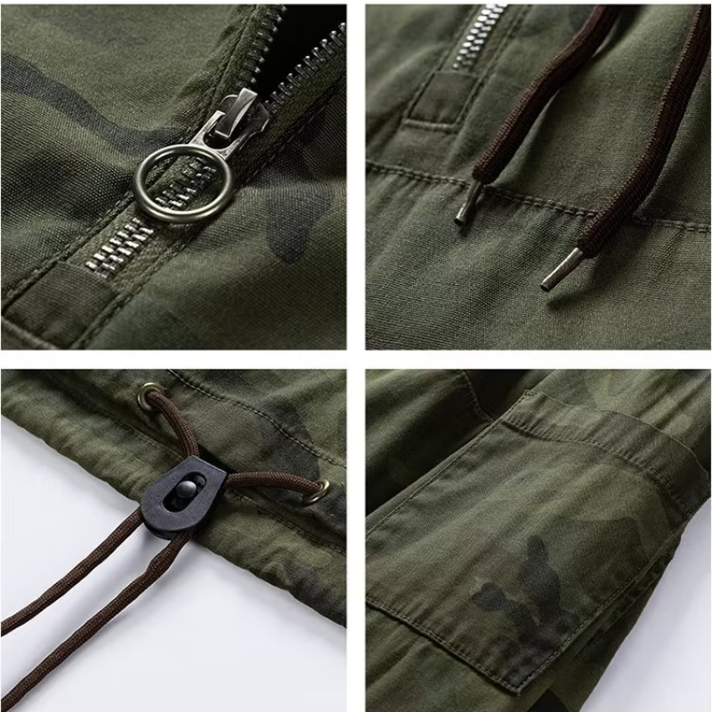 อินเทรนด์Outerwearฤดูใบไม้ผลิH - Safari Outdoor Hunting Jackets บทวิจารณ์และราคา