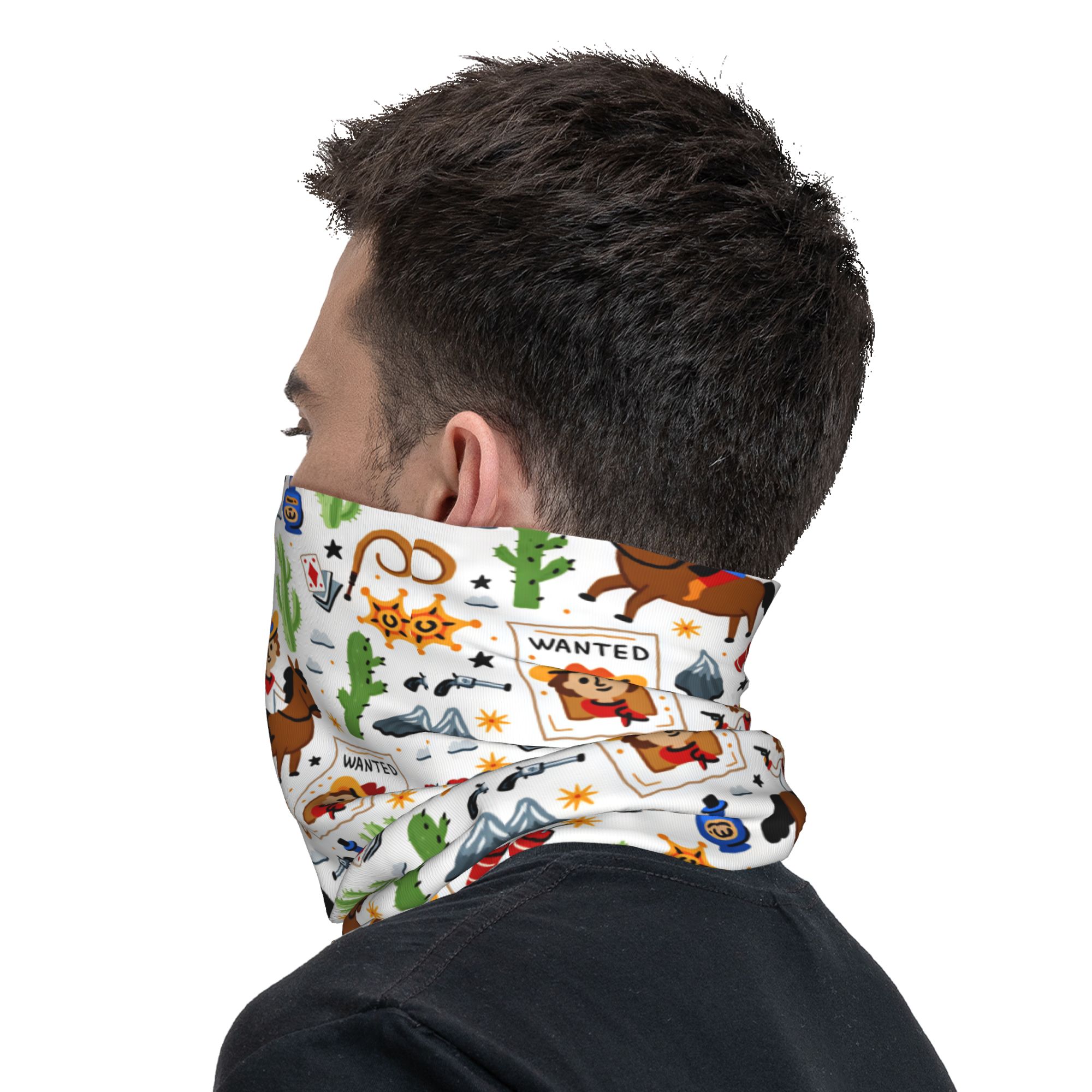 หน้ากากคาวบอยสไตล์ตะวันตกสำหรั - Hunting Fishing Outdoor บทวิจารณ์และราคา