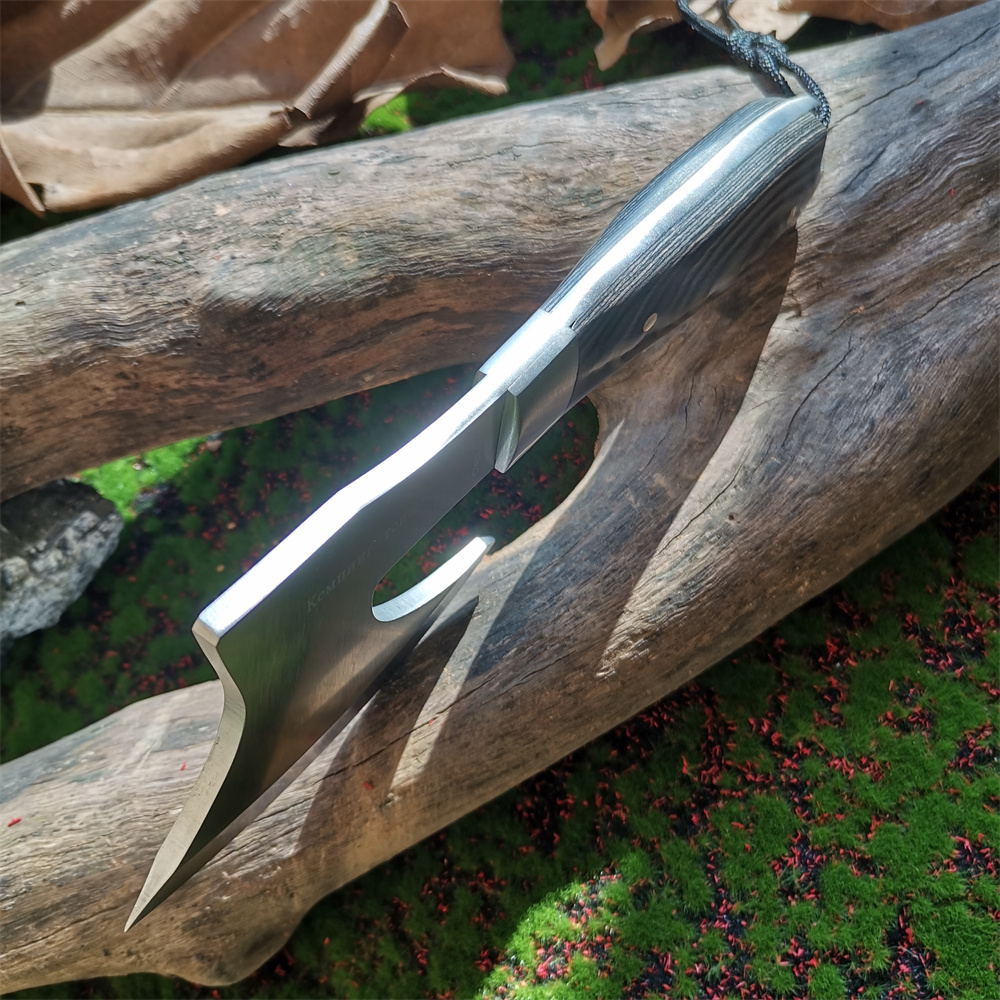 ด้ามไม้ใบมีดสแตนเลสสำหรับตั้งแ - Hunting And Camping In Jungle บทวิจารณ์และราคา