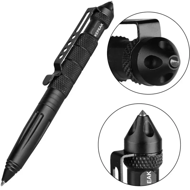 ปากกาป้องกันตัวกลางแจ้ง อุปกรณ - Tactical Pen Tool บทวิจารณ์และราคา