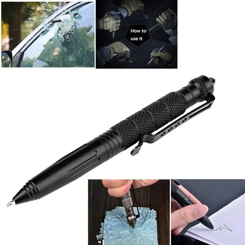 ปากกาป้องกันตัวกลางแจ้ง อุปกรณ - Tactical Pen Tool บทวิจารณ์และราคา