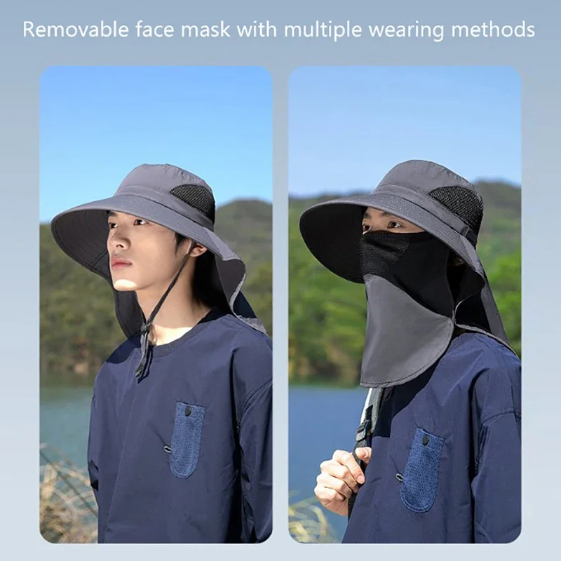 หมวกกันแดดฤดูร้อน ป้องกันรังสี - Hunting Fishing Outdoor บทวิจารณ์และราคา