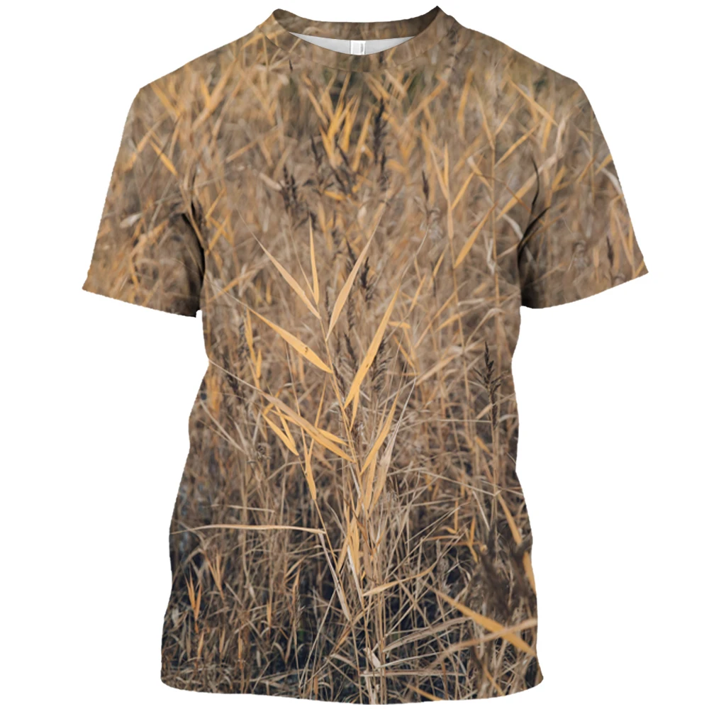 เสื้อยืดลายพรางป่าฤดูร้อน เสื้ - Hunting And Camping In Jungle บทวิจารณ์และราคา