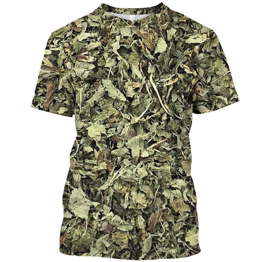เสื้อยืดลายพรางป่าฤดูร้อน เสื้ - Hunting And Camping In Jungle บทวิจารณ์และราคา